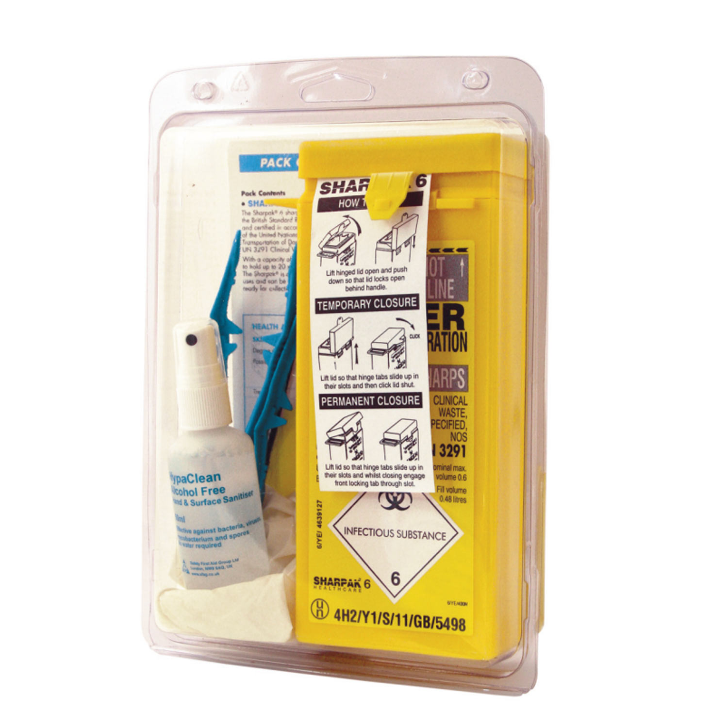 Sharpak - product - Sharps Injury Prevention Pack (SIPP)