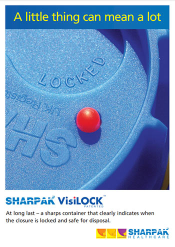 SHARPAK VisiLOCK - Code Blue poster